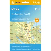 113 Piteå Sverigeserien 1:50 000